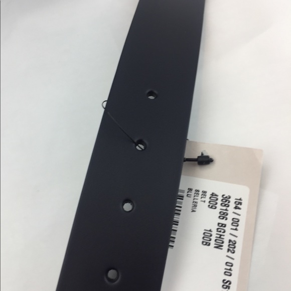 🐝Gucci Navy Blue Interlock Belt🖤 - Picture 4 of 6